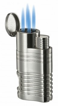 Visol Capitol Nickel Quad Flame Torch Lighter