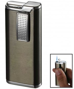 Visol Condor Gunmetal Wind-Resistant Torch Flame Lighter