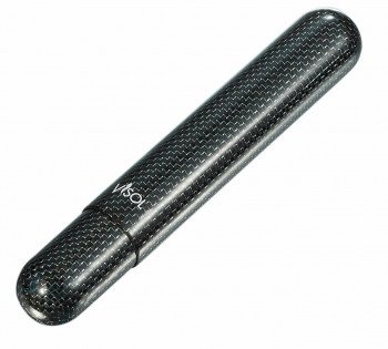 Visol Night II Carbon Fiber Single Cigar Tube Blue Kevlar