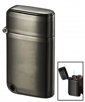 Visol Ranger Brushed Gunmetal Torch Flame Lighter