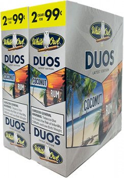 White Owl Cigarillos Coconut Rum