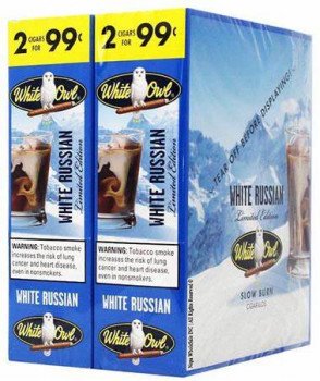White Owl Cigarillos White Russian
