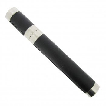 Xavier Black Leather Cigar Holder