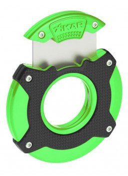 Xikar Enso Circle Cutter Neon Green