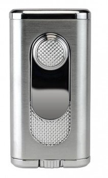 Xikar Verano Flat-Flame Lighter Silver