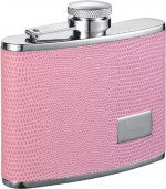 Adora Pink Hip Flask - 4 oz.