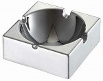 Appeal Square Stainless Steel Cigarette Ashtray