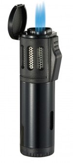 Artemis Triple Flame Torch Lighter Black