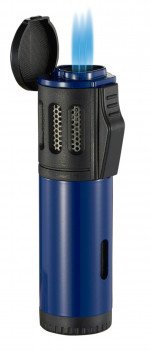 Artemis Triple Flame Torch Lighter Blue