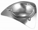 Aubin Stainless Steel Cigarette Ashtray