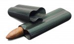 Cartenium Two Finger Titanium Carbon Fiber Cigar Case
