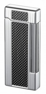Caseti Ravensdale Flint Traditional Flame Lighter Black Carbon Fiber