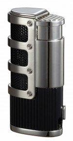 Cato Triple Jet Flame Lighter Black Matte