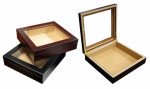 Chateau Glasstop Cherry Humidor
