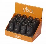 Chrys Black Wedge Cut Cigar Cutter 24 Retail Prepack