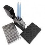 Csonka Silver Zip-o-Dual Jet Torch Lighter