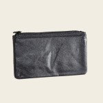 Daily Zipper Leather Pouch 875L