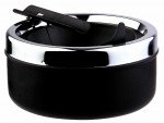 Dash Black Matte Metal Cigar Ashtray