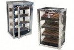 Diamond Plate Metal Display Humidor