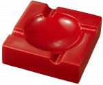 Donovan Red Ceramic Cigar Ashtray For Patio Use