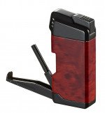 Epirus Soft Flame Pipe Lighter Wood Finish