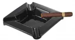Festus Large Cigar Ashtray - Matte Black