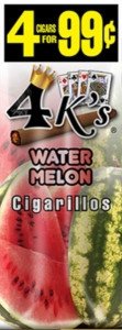 Good Times Cigarillos 4 Kings Watermelon