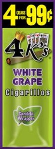 Good Times Cigarillos 4 Kings White Grape