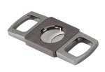 Gun Metal Precision Made Guillotine Cigar Cutter w/ Etched Body