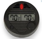 Hygro-Set Adjustable Digital Hygrometer Round