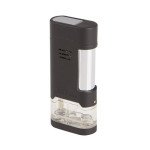 Jetline Mongoose Single Flame Lighter Black/Chrome