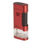 Jetline Mongoose Single Flame Lighter Black/Red