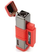 Jetline New York Triple-Flame Lighter Red