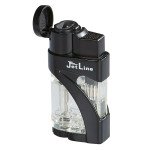 JetLine Phantom Dual Torch Lighter Black