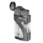 JetLine Phantom Dual Torch Lighter Gun Metal