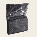 Leather & Vinyl Snap-Over Tobacco Pouch 871V
