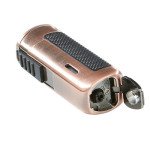 Lotus CEO Triple Flame Lighter Brushed Copper