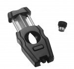 Marcel Wedge Cigar Cutter and Punch - Black