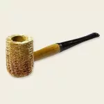 Missouri Meerschaum Pride Poker-Straight Corn Cob Pipe