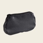 Oval Roll-Up Leather Pouch 873V
