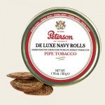 Peterson De Luxe Navy Roll Pipe 1.75 Ounce Tin