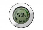 Polished Silver Digital Hygrometer