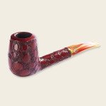 Savinelli Alligator Red Liverpool-Straight 707