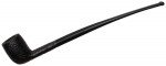 Savinelli Churchwarden Black Rustic Billiard-Bent (403)
