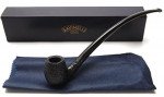 Savinelli Churchwarden Black Rustic Billiard-Bent (601)