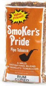 Smoker's Pride Rum Pipe Tobacco 12 Ounce Bag