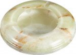 Sphere Jade Onyx Stone Round 3 Cigarette Ashtray