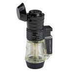 Sputnik Triple Flame Lighter Clear
