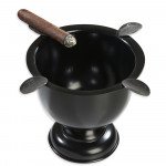 Stinky Tall Ashtray Black