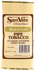 Super Value Black and Gold 1.5 Ounce Bag